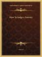 How To Judge a Nativity - Hardcover