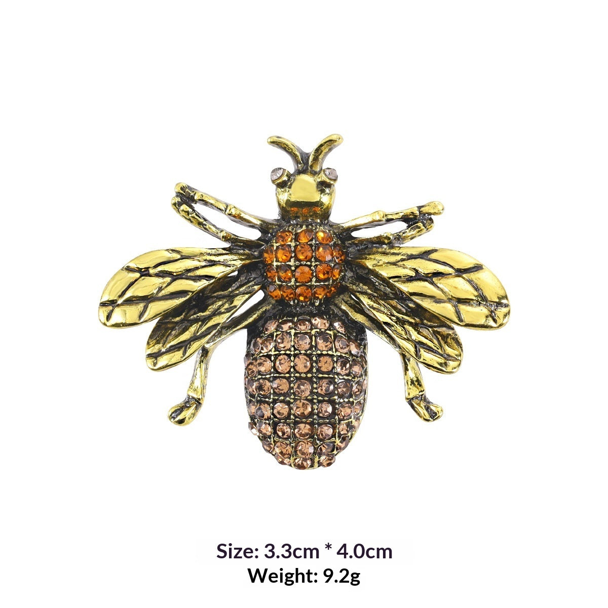 Cute Animal New Style Oil-Drop Bee Brooch