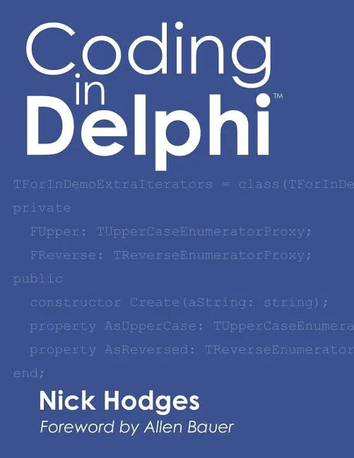 Coding in Delphi - Paperback