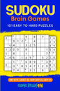 Sudoku Brain Games: 101 Easy To Hard Puzzles - Paperback