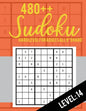 480++ Sudoku: Hard Level for Adults All 9*9 Hard 480++ Sudoku level: 14 - Sudoku Puzzle Books - Sudoku Puzzle Books Hard - Large Pri - Paperback
