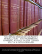 National Research Council's Publication Strengthening Forensic Science in the United States: A Path Forward' - Paperback