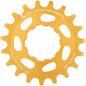 Wolf Tooth Single Speed Aluminum Cog - 19t Compatible with 3/32" Chains Gold