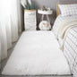 Plush carpet floor mat