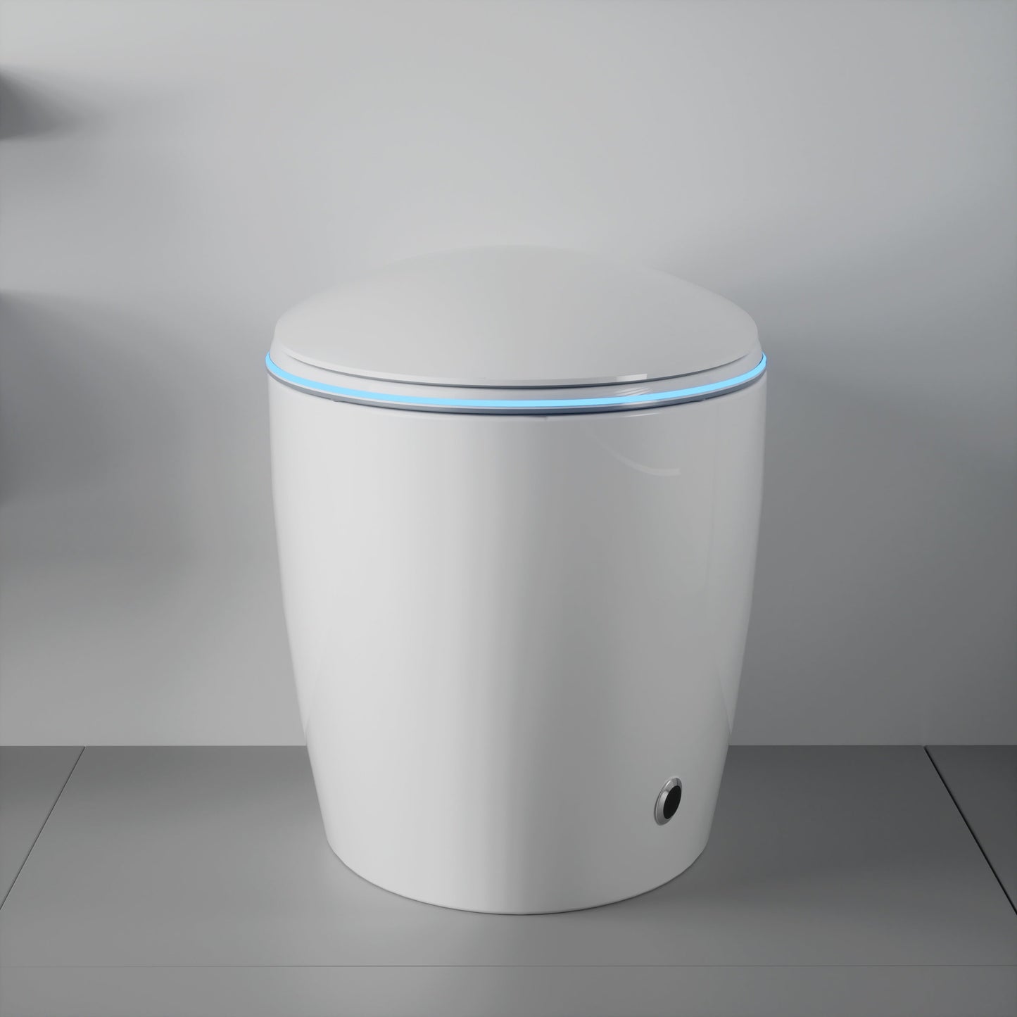 Unique Smart Toilet with Bidet Built In, Intelligent One Piece Toilet For Mod...