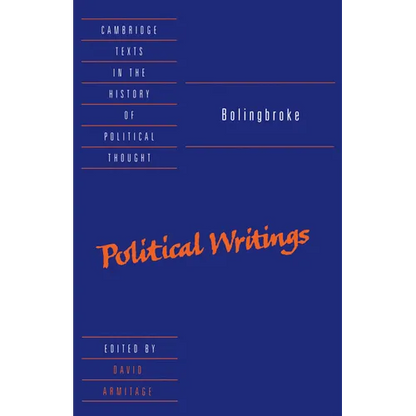 Bolingbroke: Political Writings - Paperback