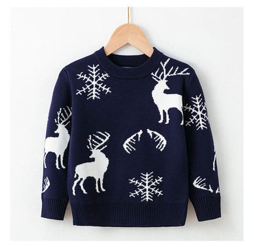Children's Viscose Knit Christmas Sweater