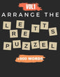 Arrange The Letter Puzzel Vol1 +900 words: Word scramble puzzle game books 2021 with solution for adult - Paperback