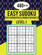 480++ Easy Sudoku: Easy Sudoku Puzzle Books for Adults Level 1 Perfect for Beginners Large Print Puzzles Easy Sudoku For Senior - Paperback