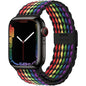Creative Nylon Loop Elastic Woven Watch Strap