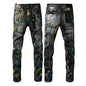 High Street Jeans Black Slim Fit Stretch Skinny Men