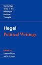 Hegel: Political Writings - Paperback
