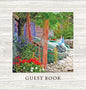 GUEST BOOK, Visitors Book, Comments Book, Guest Comments Book HARDBACK Vacation Home Guest Book, House Guest Book, Beach House Guest Book, Visitor Com - Hardcover