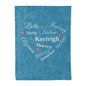 Personalized Name Blanket For Infants And Toddlers