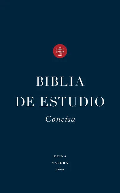 Biblia de Estudio Concisa Rvr (Tapa Dura) - Hardcover