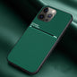 Built-in Magnetic Frosted Shockproof Phone Case