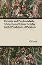 Paranoia and Psychoanalysis - A Selection of Classic Articles on the Psychology of Paranoia - Paperback