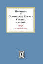 Marriage Records of Cumberland County, Virginia, 1749-1840 - Paperback