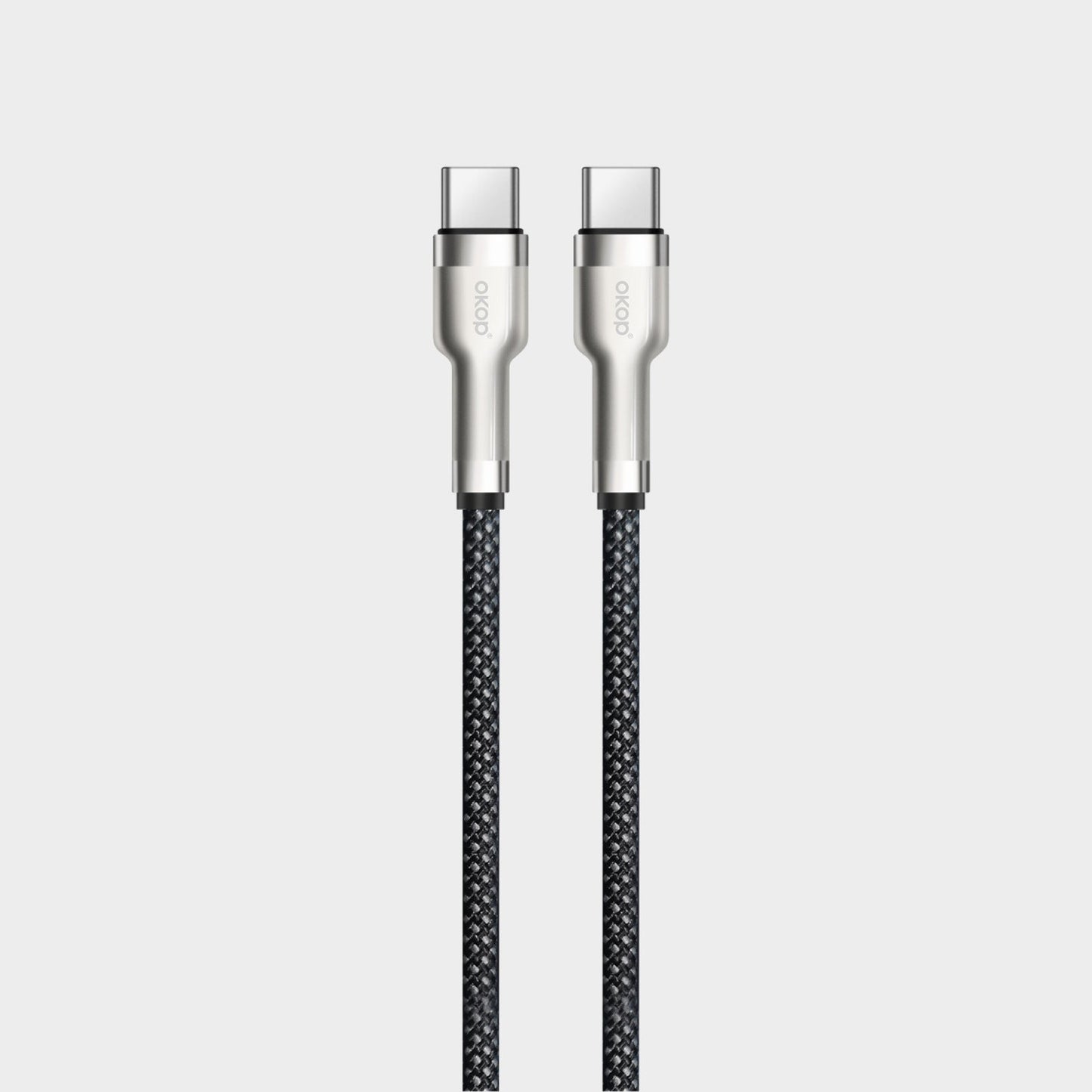 KP-318 Braided 65W Fast-Charging Data Cable Durable Overcharge Protection Type-C Compatible With Apple Android And Huawei