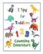 I Spy for Toddlers: 123 Counting Dinosaurs Guess and Learn Picture Book - Paperback