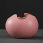 Eggshell Living Room Ceramic Hydroponic Vase Pot Desktop Flower Small And Simple Indoor Green Dill