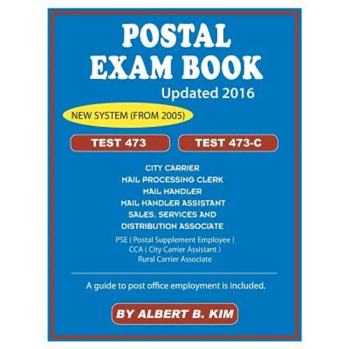Postal Exam Book: For Test 473 and 473-C - Paperback