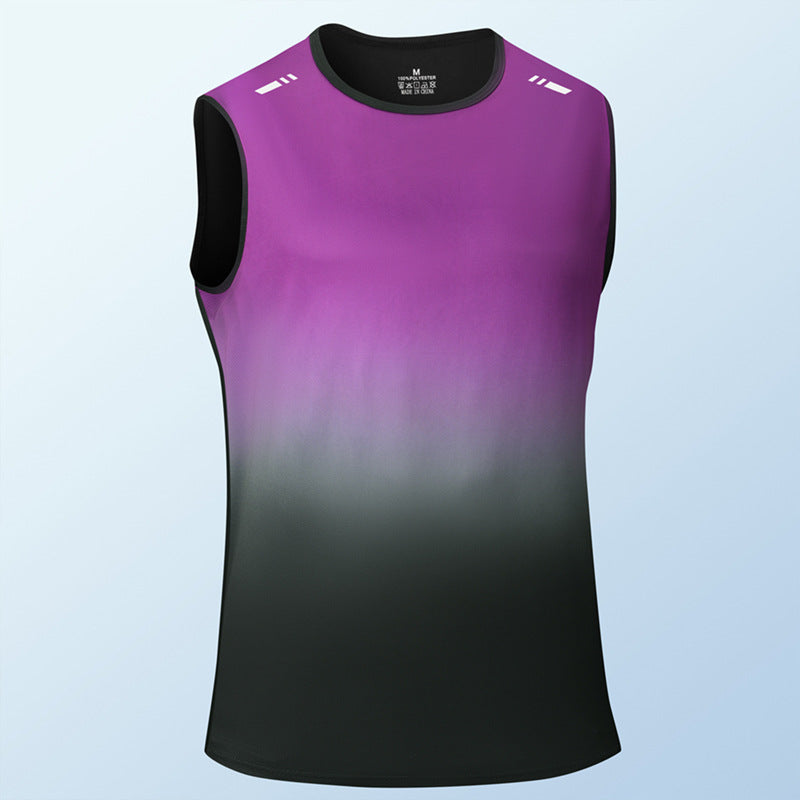 Sleeveless T-shirt Ideal For Outdoor Running Fitness And Basketball