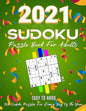 2021 Sudoku Puzzle Book For Adults: 365 Daily Sudoku Puzzles. Easy to Hard Sudoku (3 Levels of Difficulty), Vol2 - Paperback