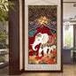 Thai Zen Elephant Fabric Wall Hanging Tapestry