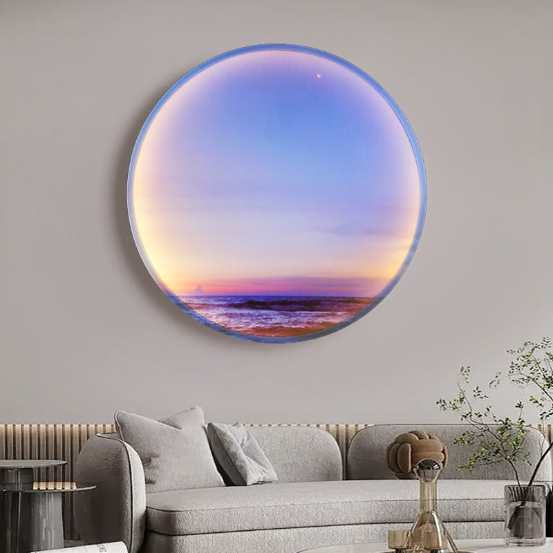 Moon Background Wall Lamp
