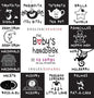 The Baby's Handbook: Bilingual (English / Spanish) (Inglés / Español) 21 Black and White Nursery Rhyme Songs, Itsy Bitsy Spider, Old MacDonald, Pat-a- - Hardcover