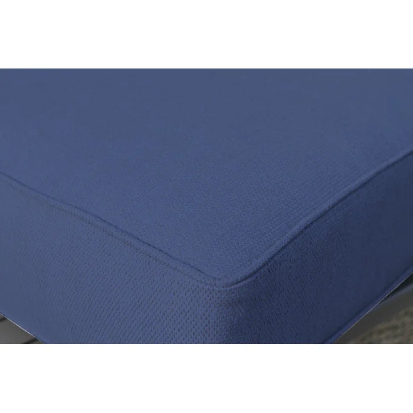 Outdoor Loveseat 79" Gray Wicker HDPE 600lb