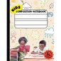 Single Lined Composition Notebook for Kids: Draw and Write Journal for kids with Cut and Paste picture writing prompts, Fry Sight Word List and Penman - Paperback