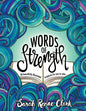 Words of Strength: 30 beautifully illustrated Scriptures for you to color - Paperback