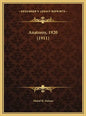 Anatomy, 1920 (1911) - Hardcover