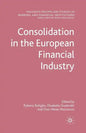 Consolidation in the European Financial Industry - Paperback