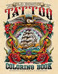Old School Tattoo Coloring Book for Adults - Paperback