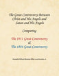 The Great Controversy Between Christ and His Angels and Satan and His Angels: Comparing The 1911 Great Controversy & The 1884 Great Controversy - Paperback