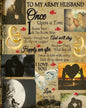 To My Army Husband Once Upon A Time I Became Yours & You Became Mine And We'll Stay Together Through Both The Tears & Laughter: 45th Wedding Anniversa - Paperback
