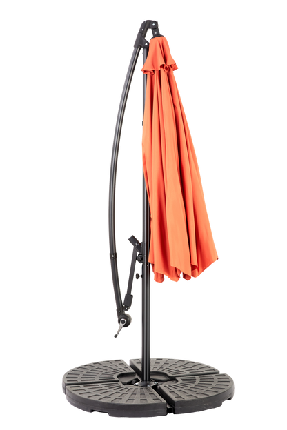 Best Choice Products 10ft Offset Hanging Market Patio Umbrella w-Easy Tilt