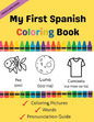 My First Spanish Coloring Book - Paperback