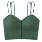 Fashion Zipper With Beautiful Back Suspender Vest