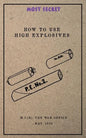 How to use High Explosives: May, 1939 - Paperback