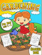 Gardening Coloring Book for Kids: Fruit & Vegetable Garden Themed Coloring Pages for Preschool & Elementary Little Boys & Girls Ages 4-8 - Paperback