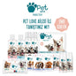 Pet Love Pet Grooming Oil for Dogs - Natural Argan Oil Formula for Healthy Fur & Skin - 0.17 fl oz