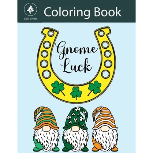 Gnome Luck coloring book - Paperback
