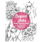 Elegant Inks - Adult Coloring Book: Frameable Art & Greeting Cards - Paperback