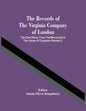 The Records Of The Virginia Company Of London; The Court Book, From The Manuscript In The Library Of Congress (Volume I) - Paperback