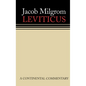 Leviticus: A Book of Ritual and Ethics: Continental Commentaries - Hardcover