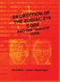 Decryption of the Zodiac Z18 Code: and the "Anti-Z18" Code - Hardcover